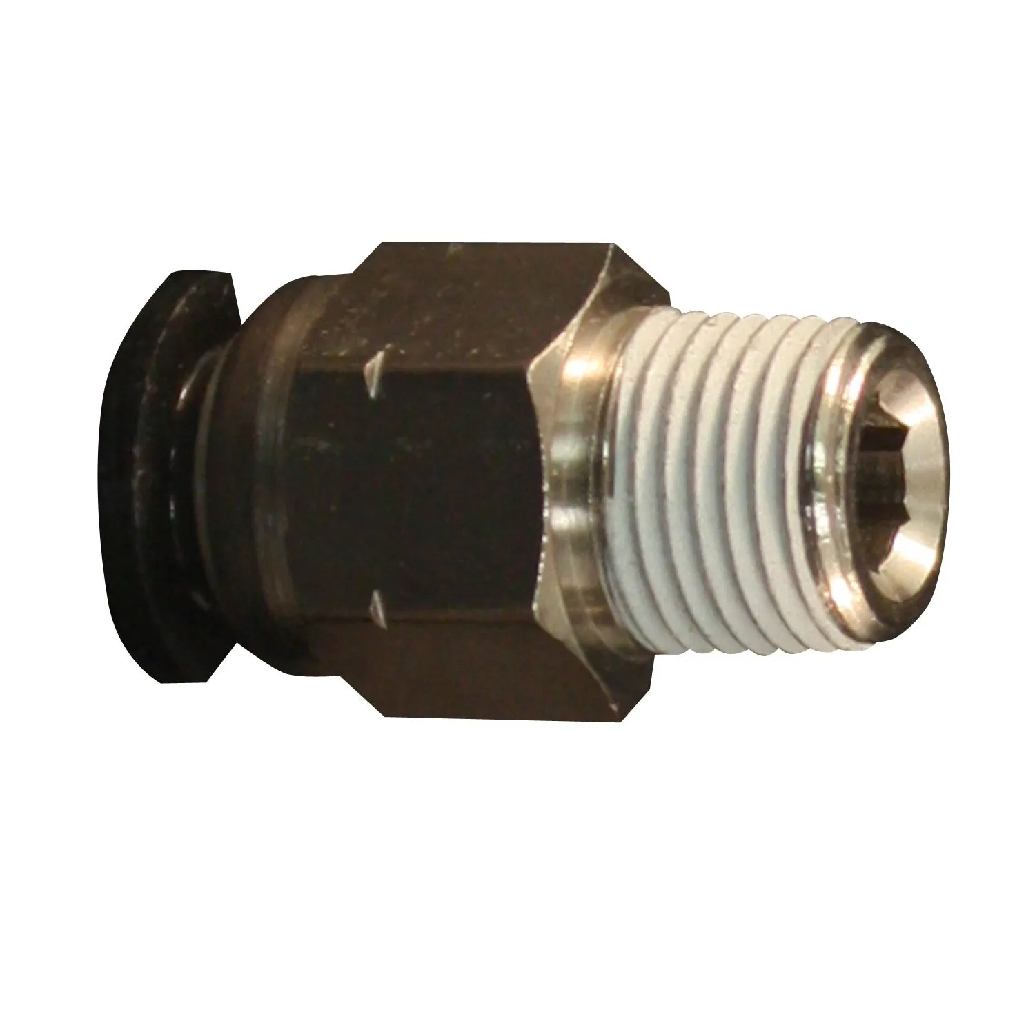 1/2" MNPT 3/8" OD Push-to-Connect Tube Fitting (Box of 10)