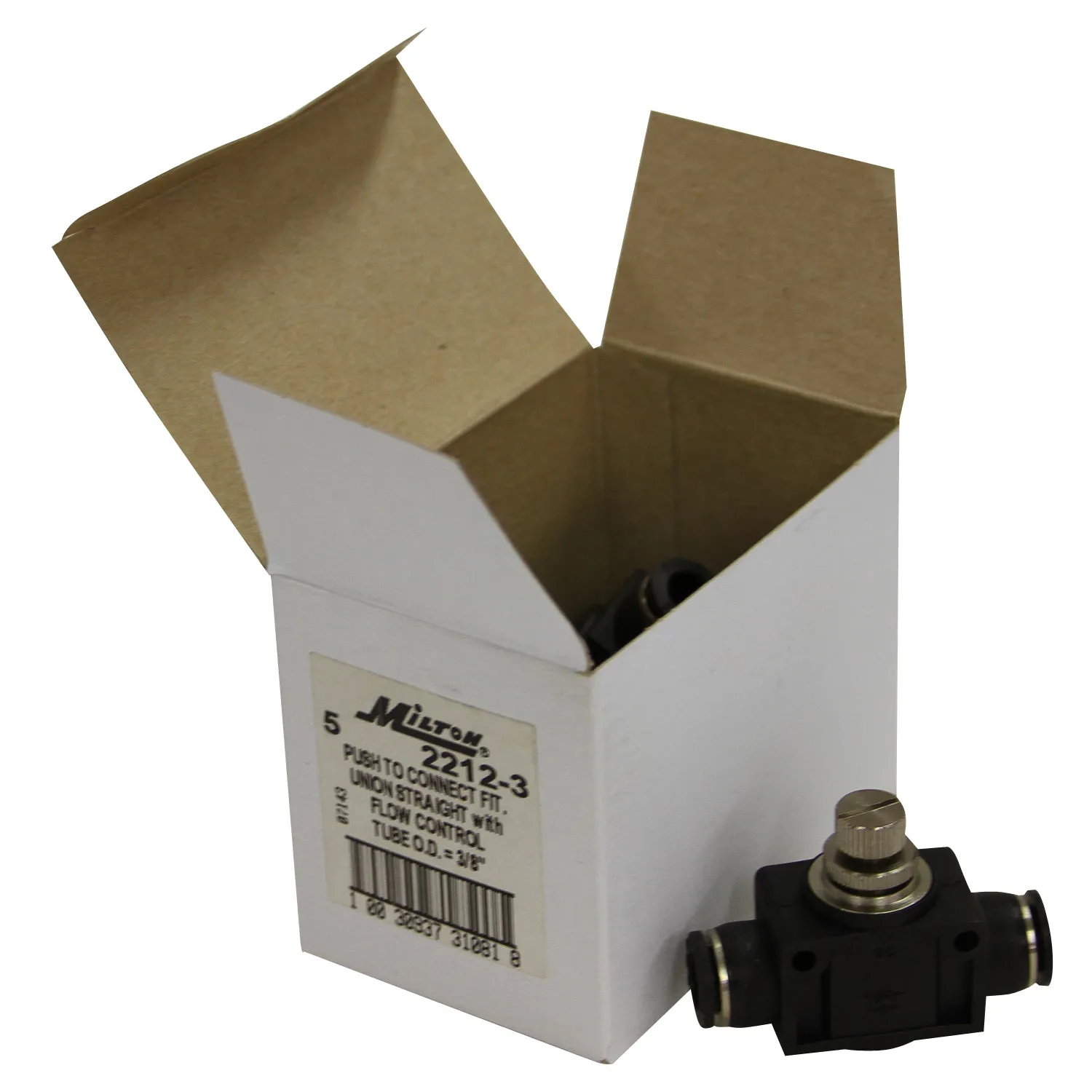 3/8" OD Push-to-Connect Speed/Flow Control (Box of 5)