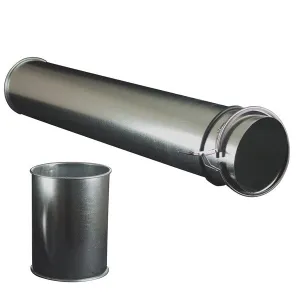 Adjustable Galvanized Sleeve for Clamp Together Duct