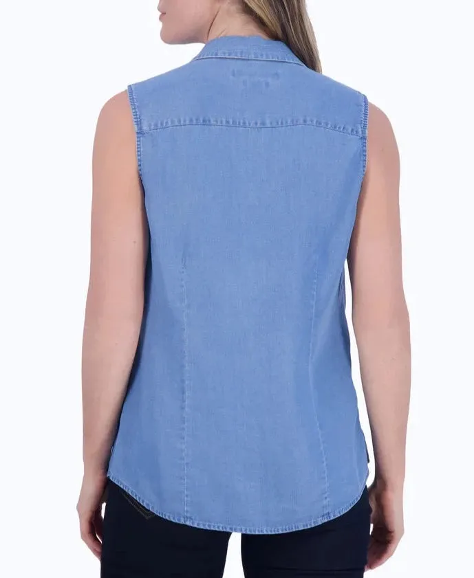 Ashley Tencel Sleeveless Shirt