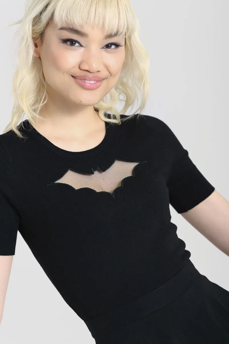 Bat Top Black