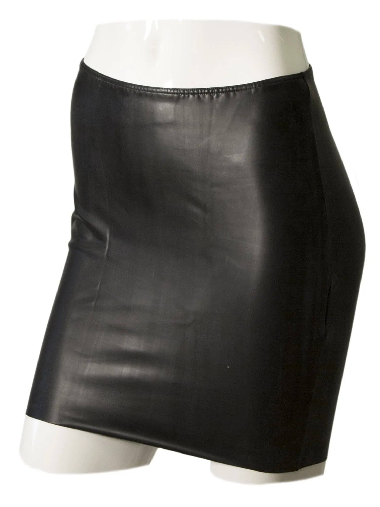 Black Datex Spanking Skirt