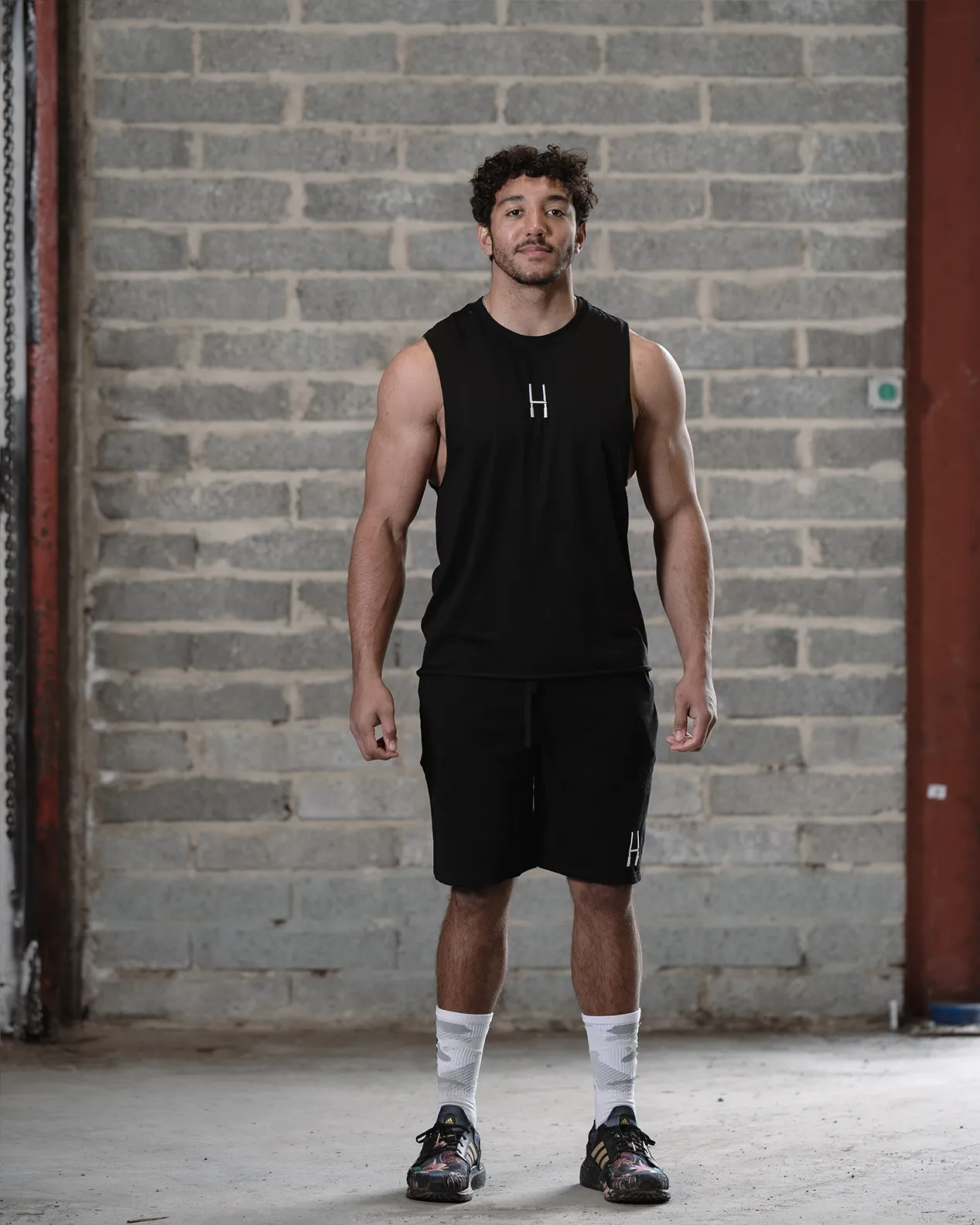 Black Sleeveless Tee