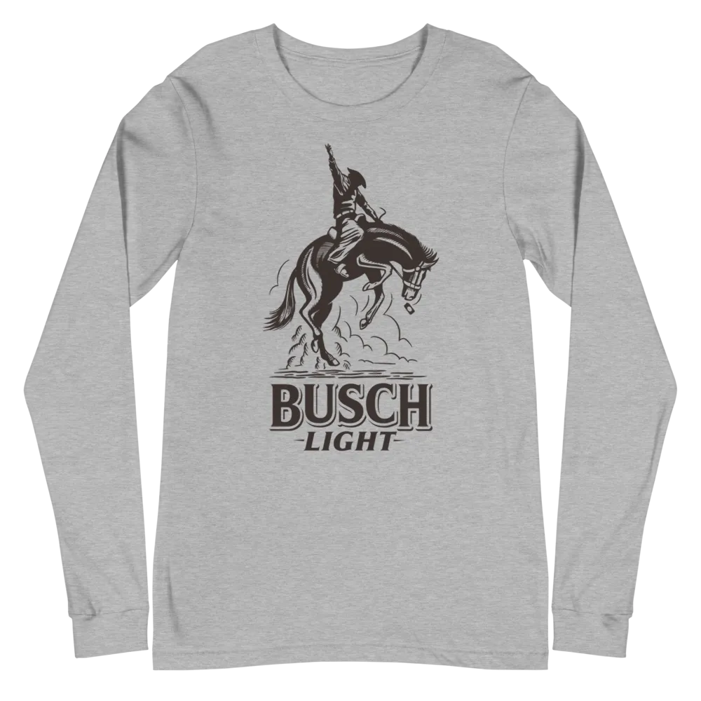 Busch Light Cowboy Long Sleeve Tee