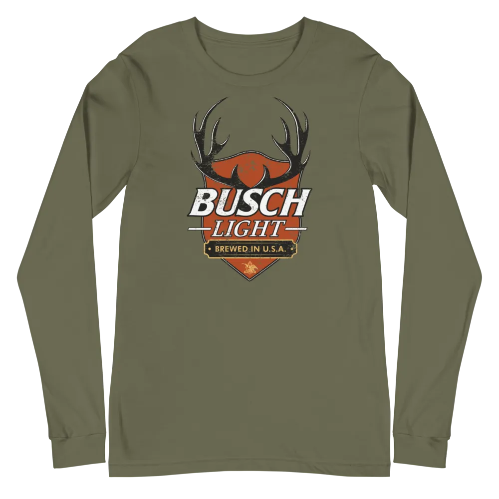 Busch Light Retro Mount Long Sleeve Tee