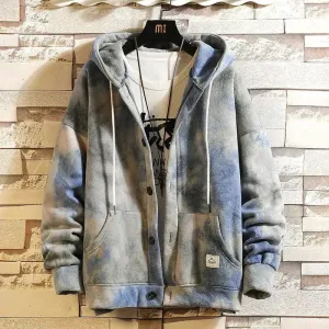 Cardigan Camouflage Hoodie