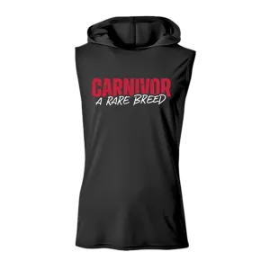 Carnivor A Rare Breed -  Lightweight Sleeveless Hoodie