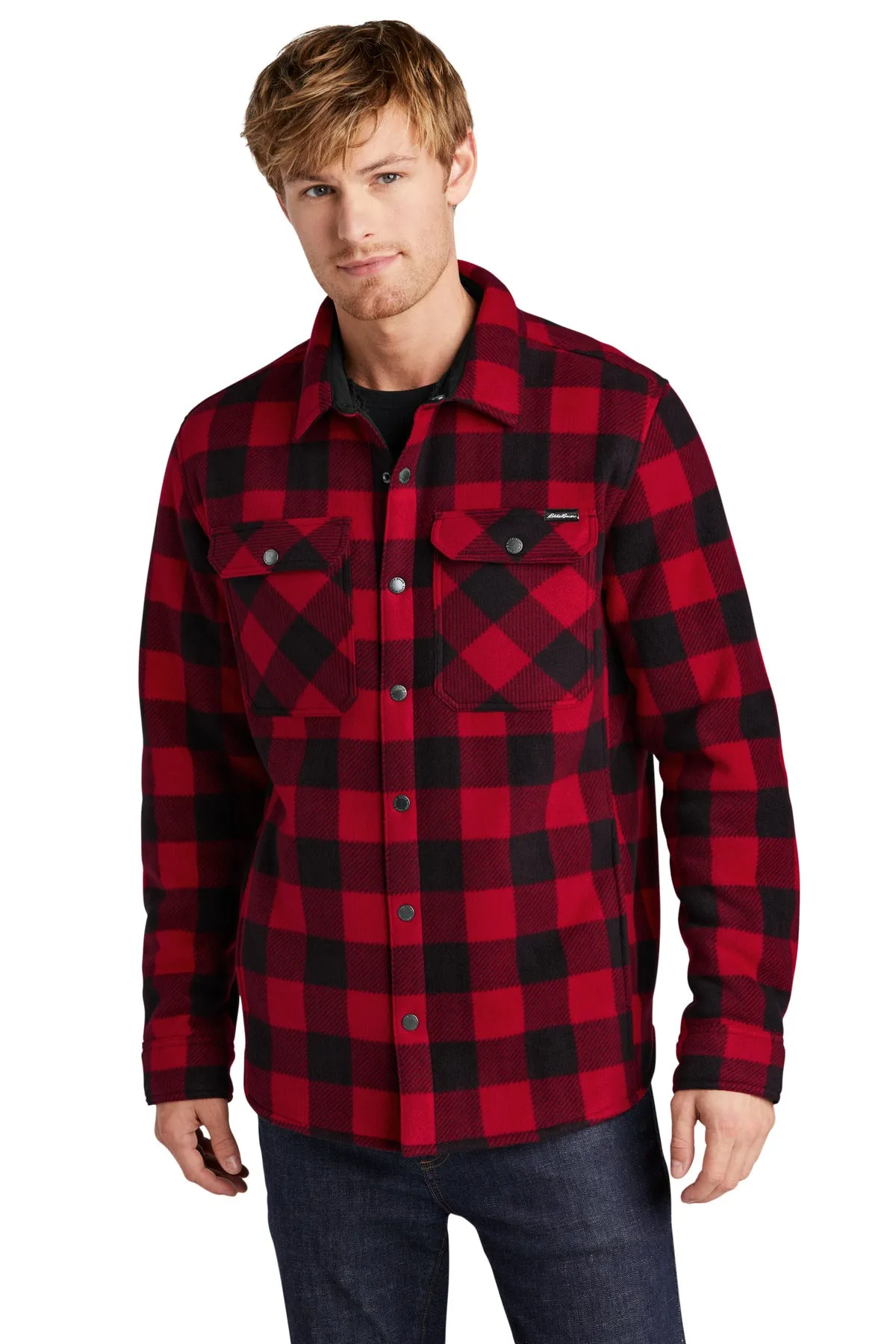 Custom Embroidered - Eddie Bauer® Woodland Shirt Jac EB228