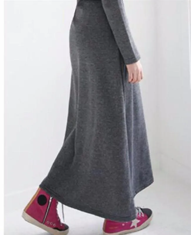 Dalia Long Sleeve Warm Maxi Dress