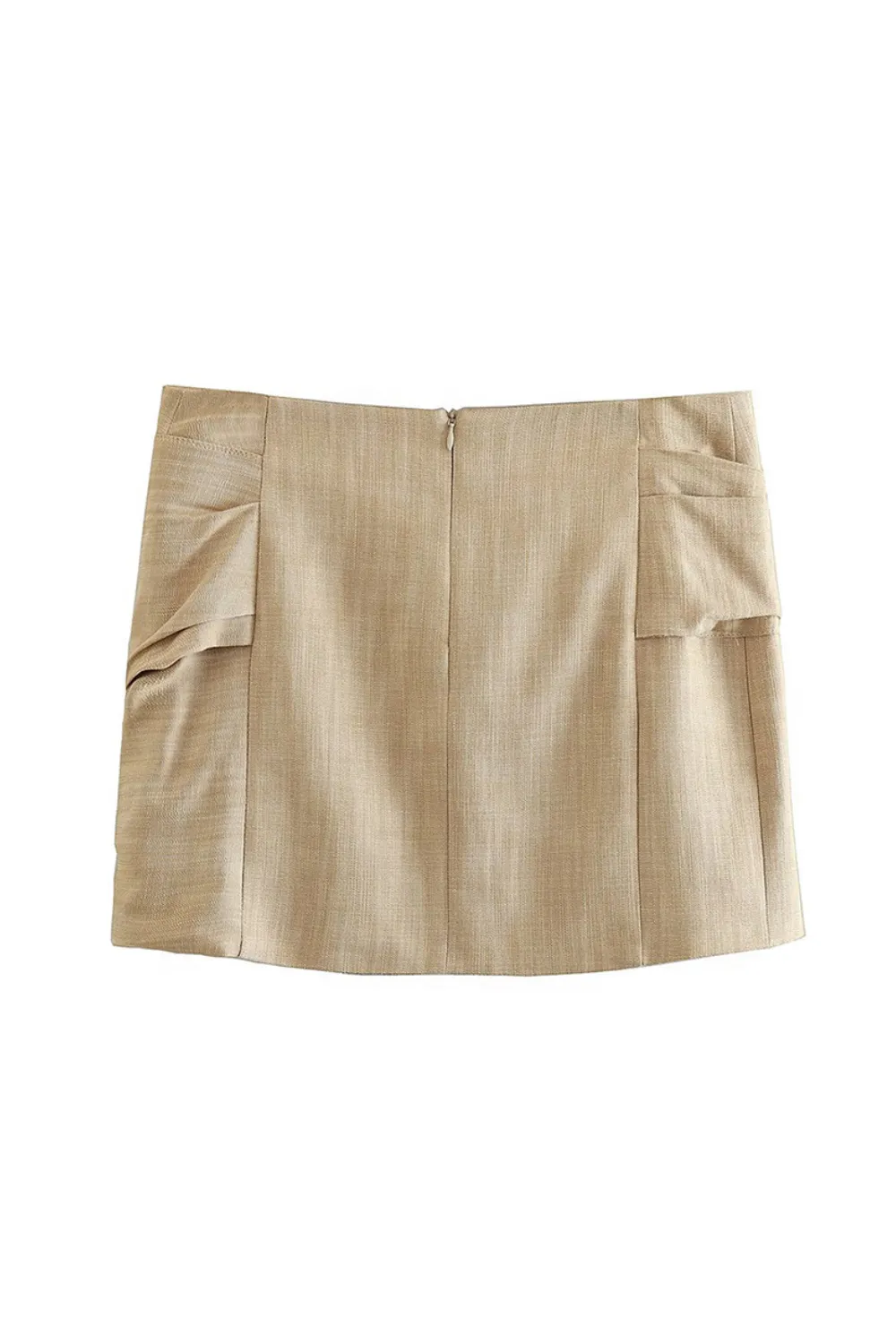 'Dana' Front Knot High Waist Skirt