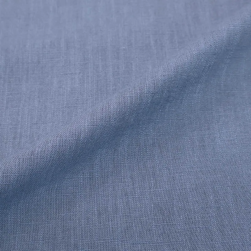 Dressmaking Washed Linen Handle - Denim Blue