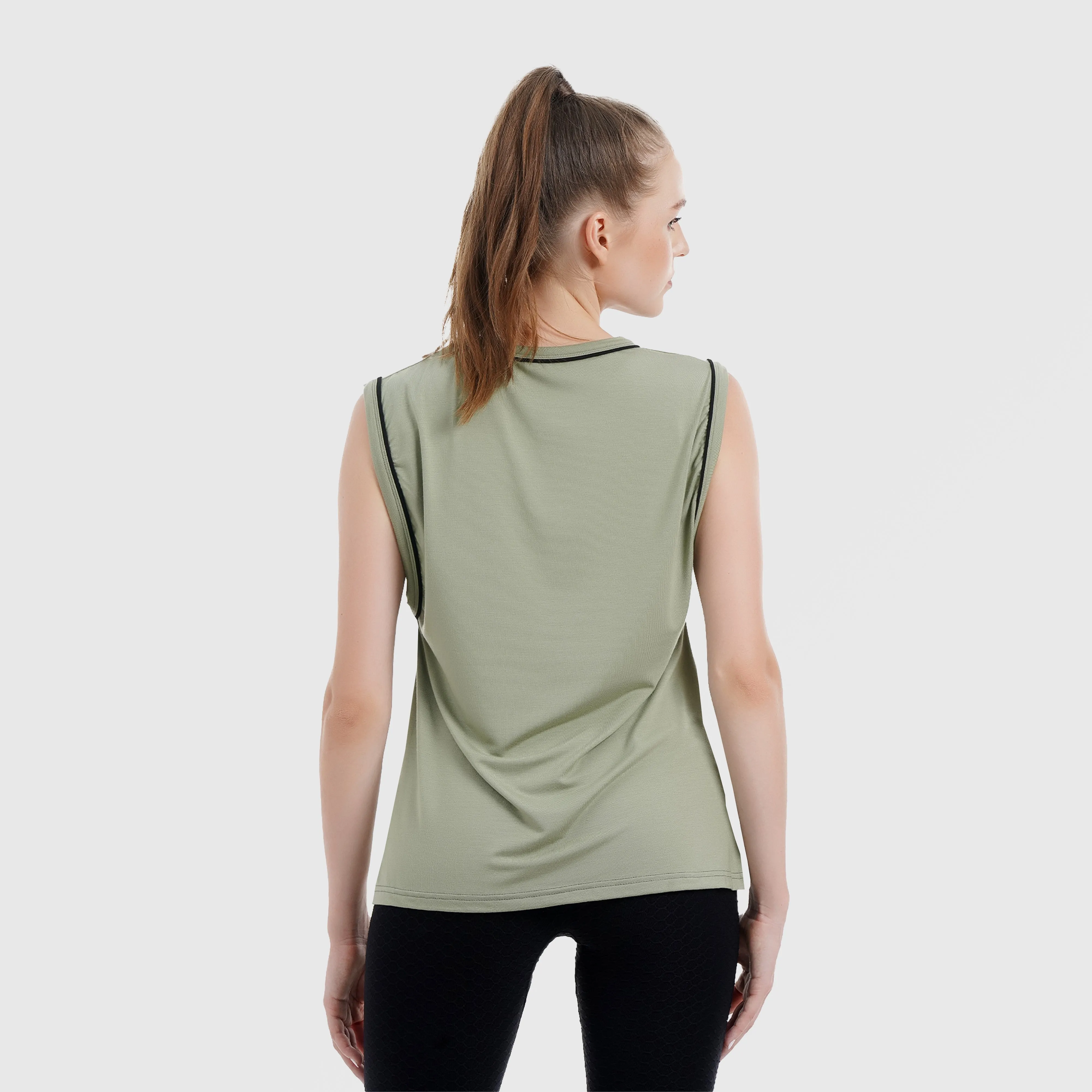 Fraction Tank (Dark Olive)