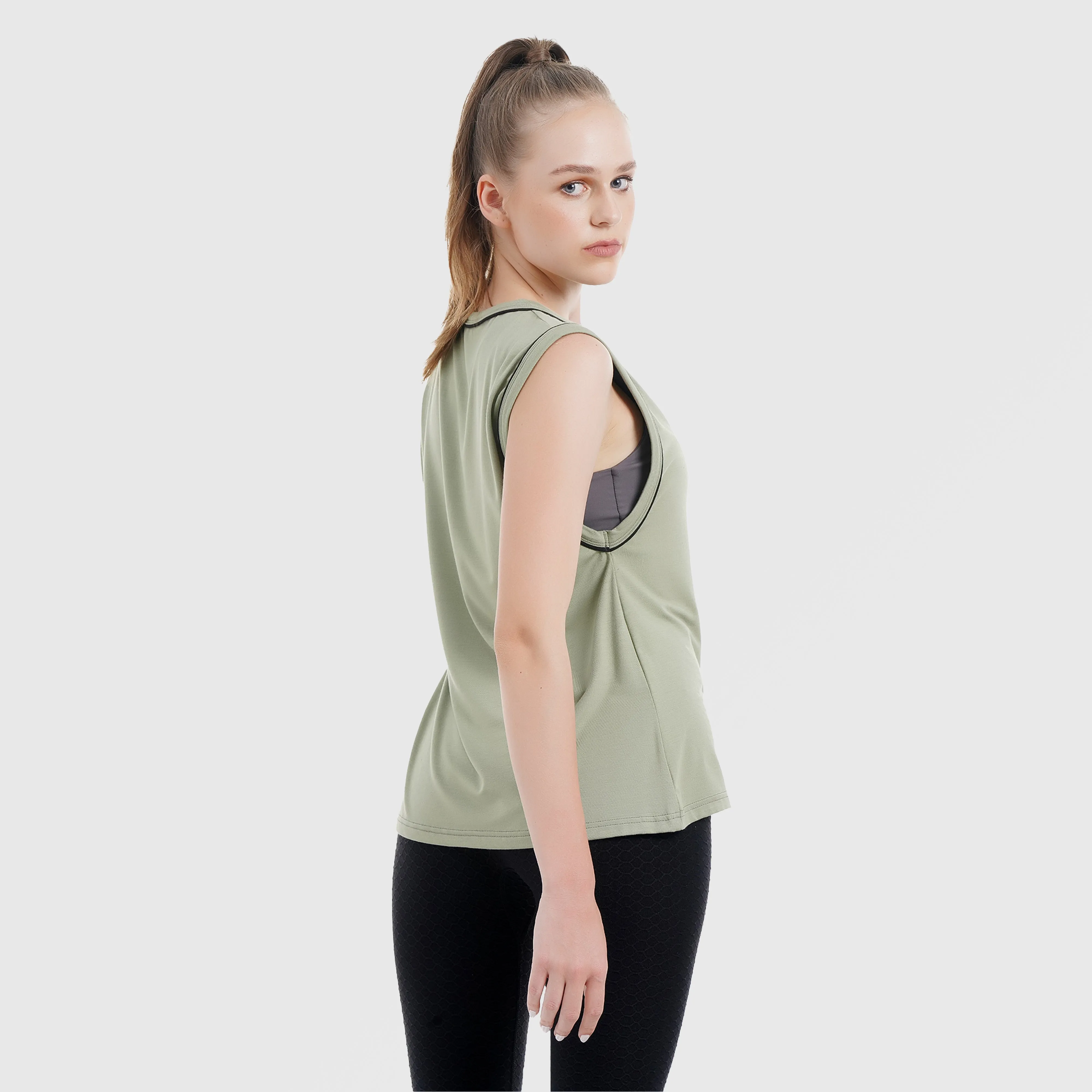 Fraction Tank (Dark Olive)