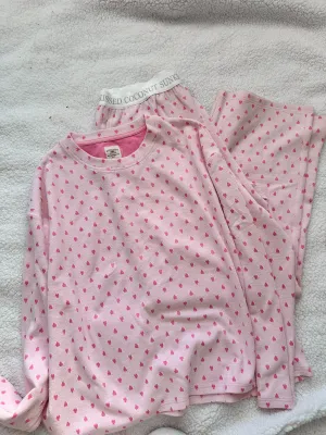 Heart Long Sleeve Pajama Top