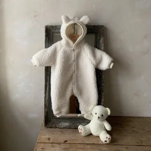 Infant Lamb Cashmere Warm Romper