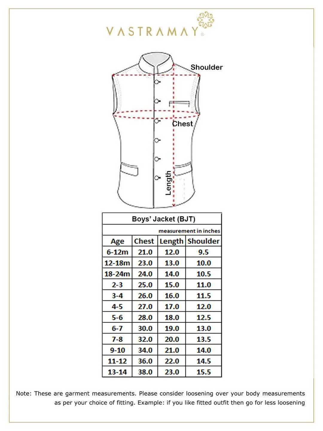 Jashvi Boys' Grey Cotton Silk Blend Nehru Jacket