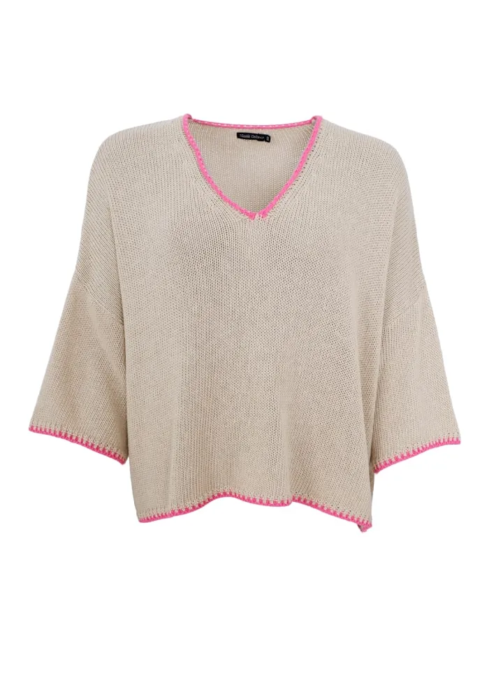 Joanna Short Sleeve Jumper