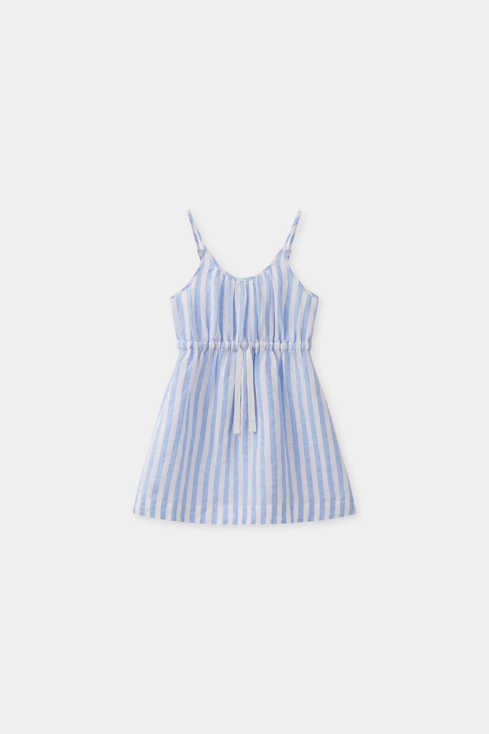 Kids Recess Linen Stripe Dress