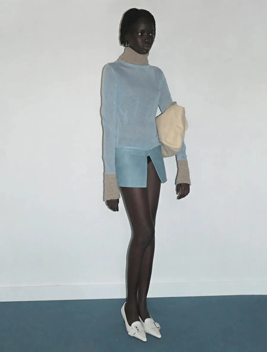 Light Blue Titi Turtleneck