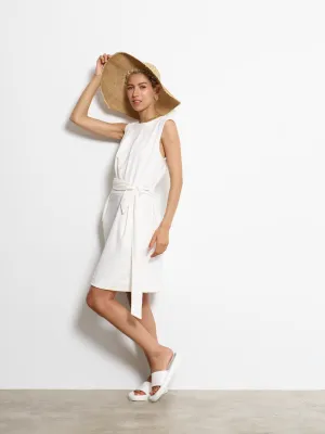 MIDI DRESS OFF WHITE