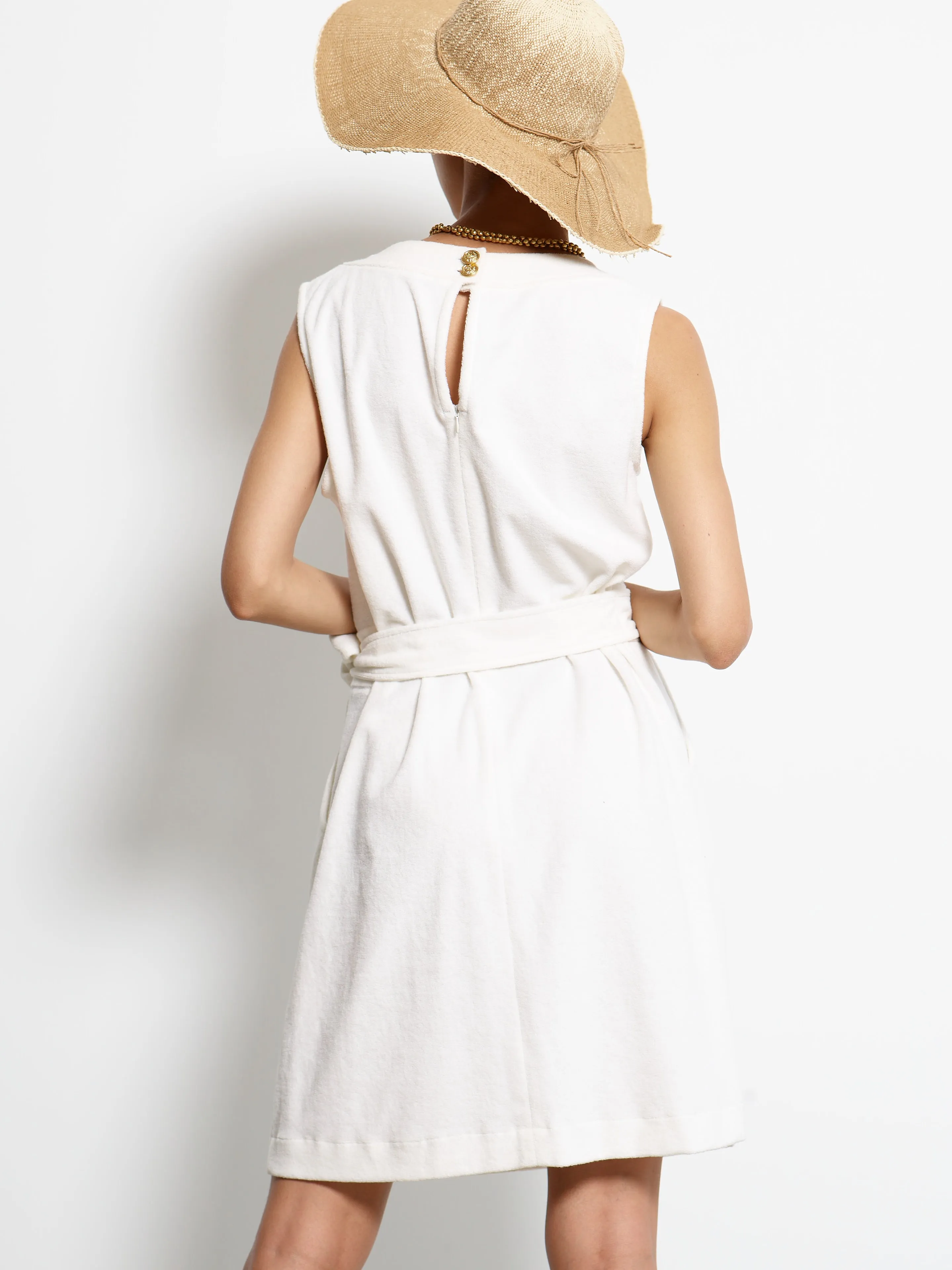 MIDI DRESS OFF WHITE