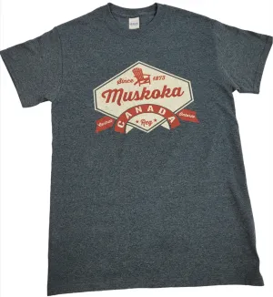 Muskoka T-Shirt in Grey