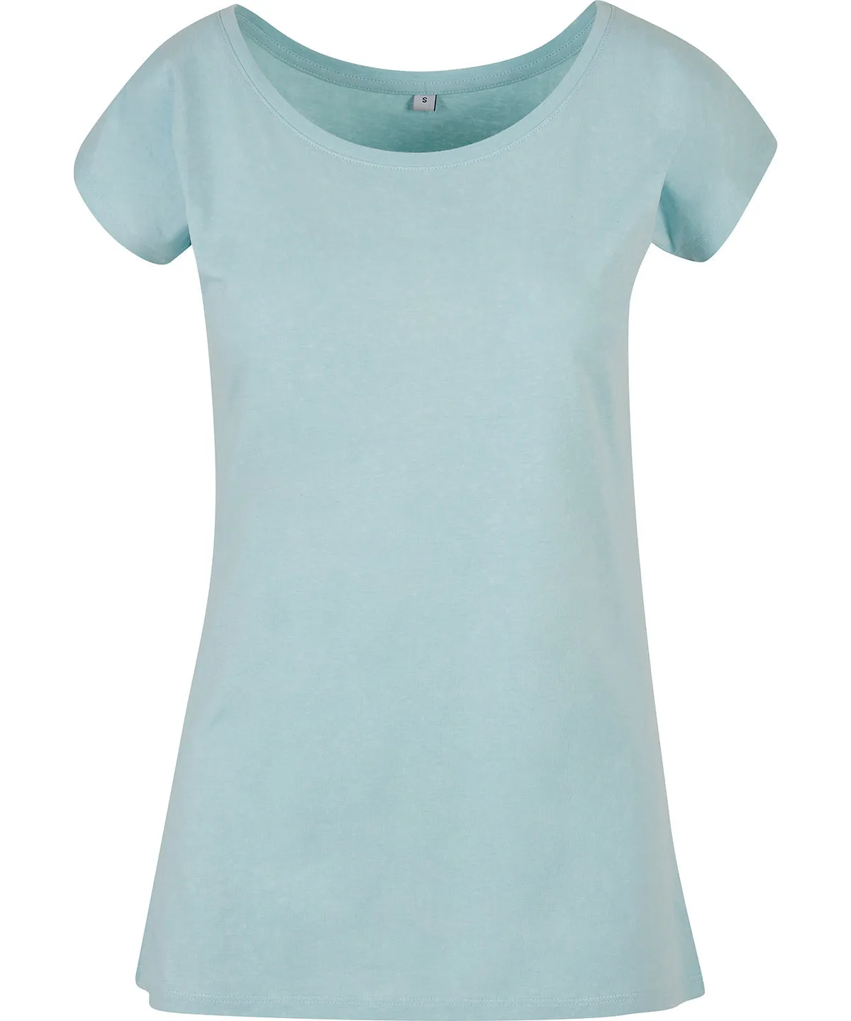 Ocean Blue - Women's wide neck tee