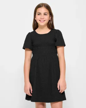 popular  Textured Jersey Dress