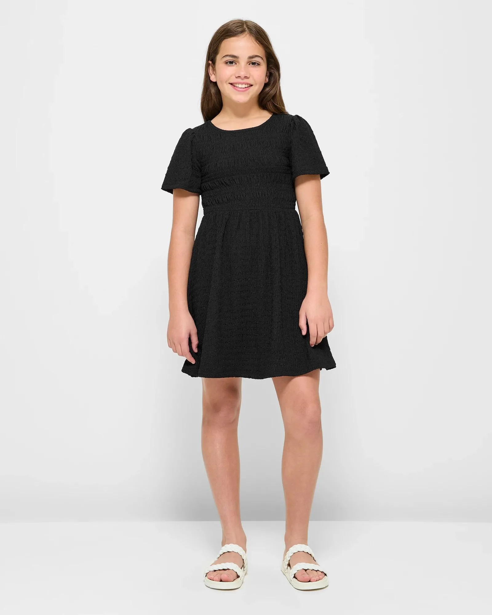 popular  Textured Jersey Dress