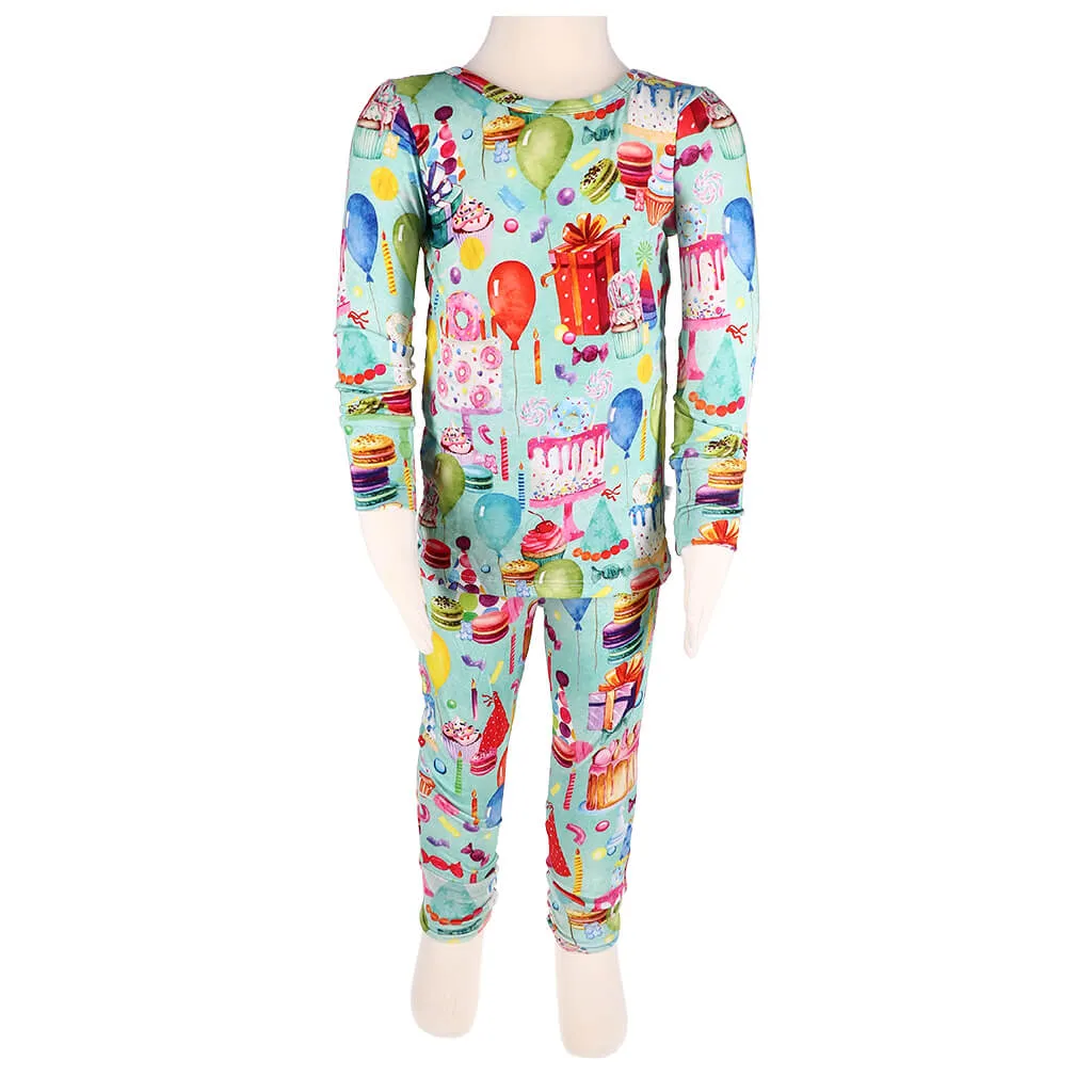 Posh Peanut Long Sleeve Pajamas Happy Birthday