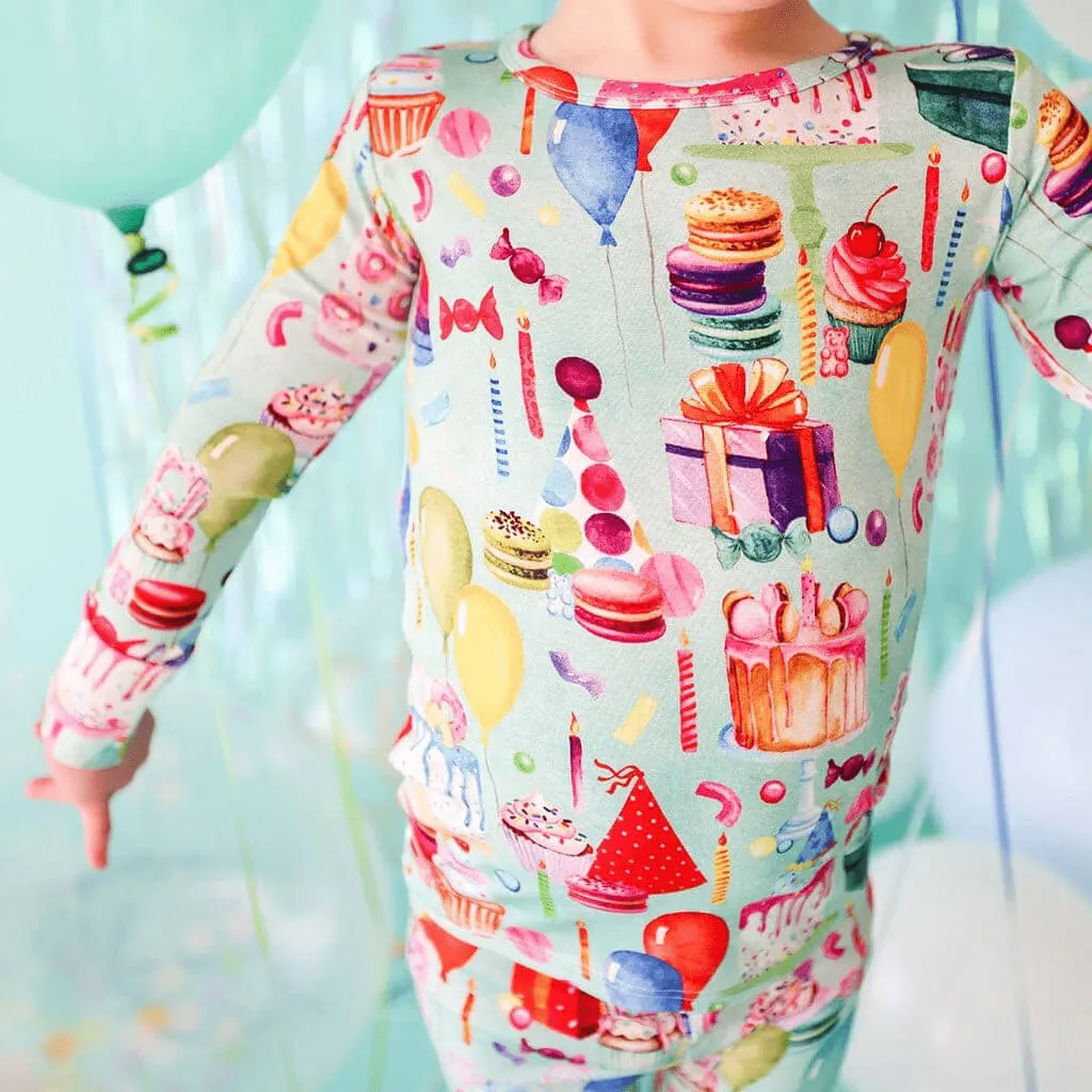 Posh Peanut Long Sleeve Pajamas Happy Birthday