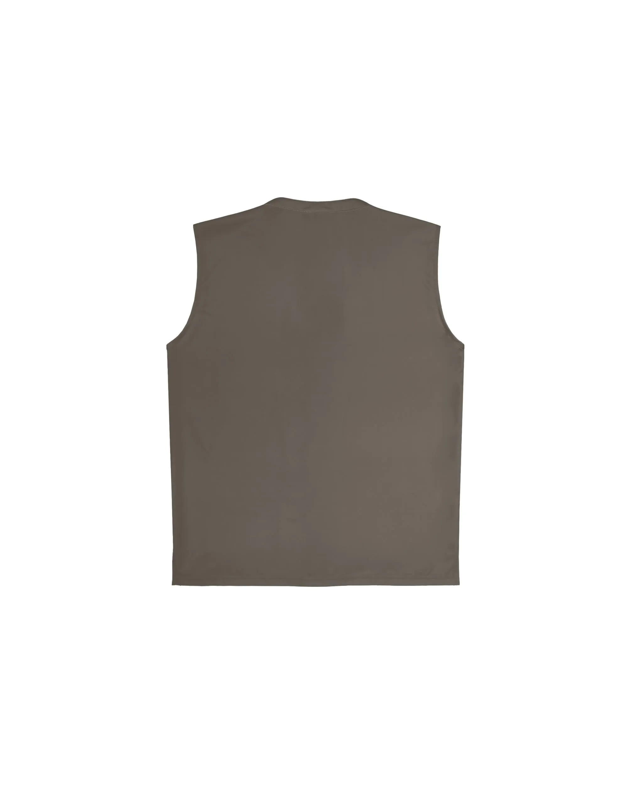 Soot Sleeveless Barber Jacket