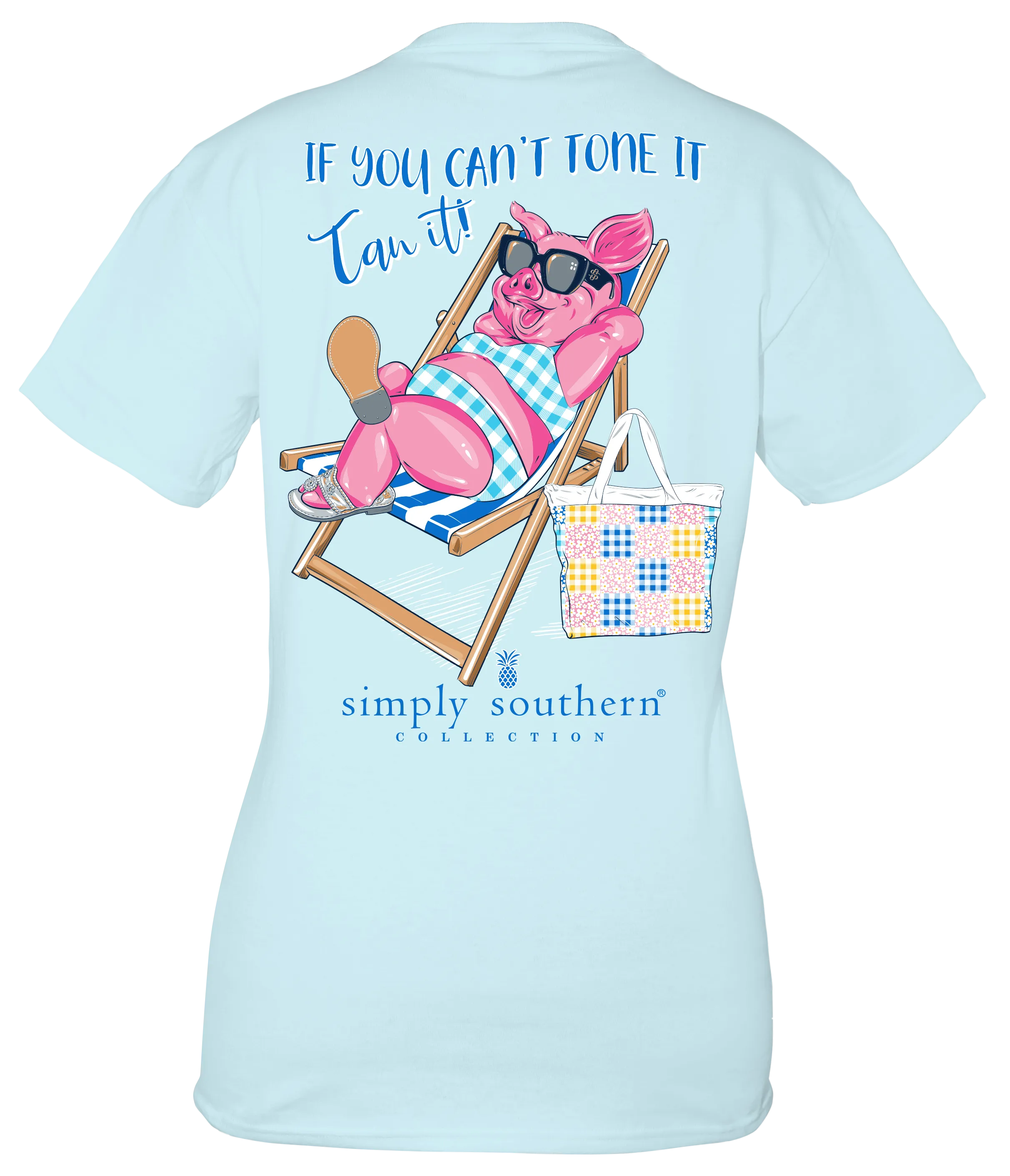 'Tan It' Short Sleeve Tee by Simply Southern