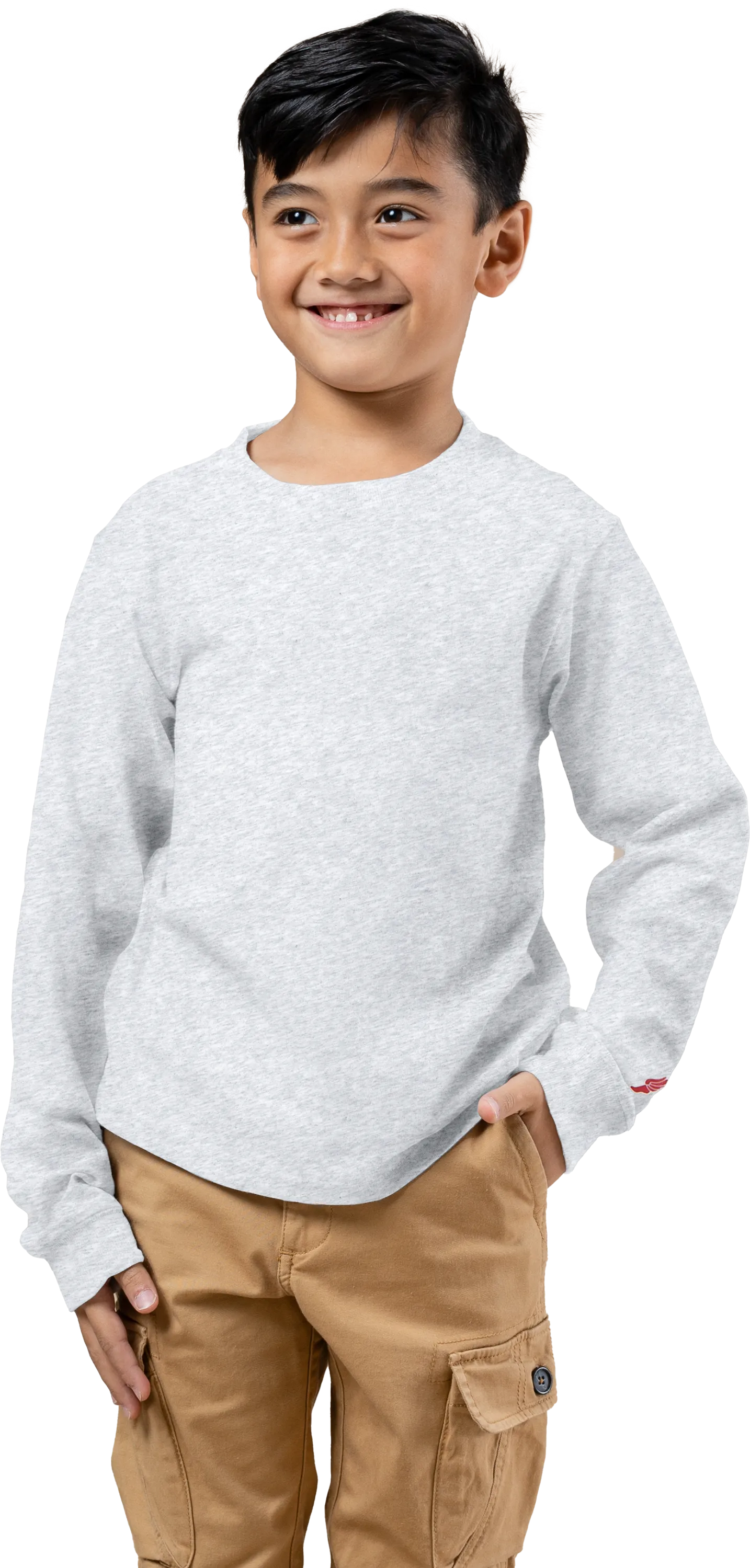 YB525 Youth Tumble Long Sleeve